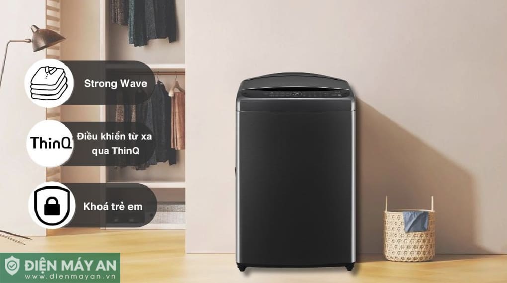 Máy giặt LG AI DD Inverter 19 kg TV2519SV7J